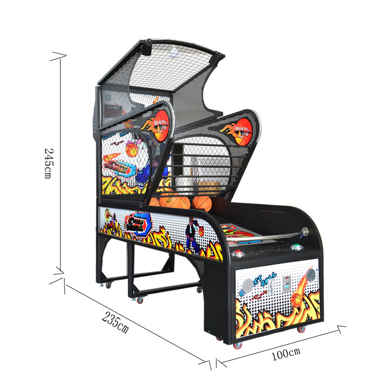 Luxuriöse Basketballmaschine. Lucky Basketballmaschine